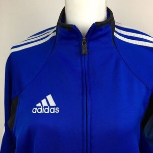 Adidas Men’s Blue Track Jacket Track Top Zipper XL